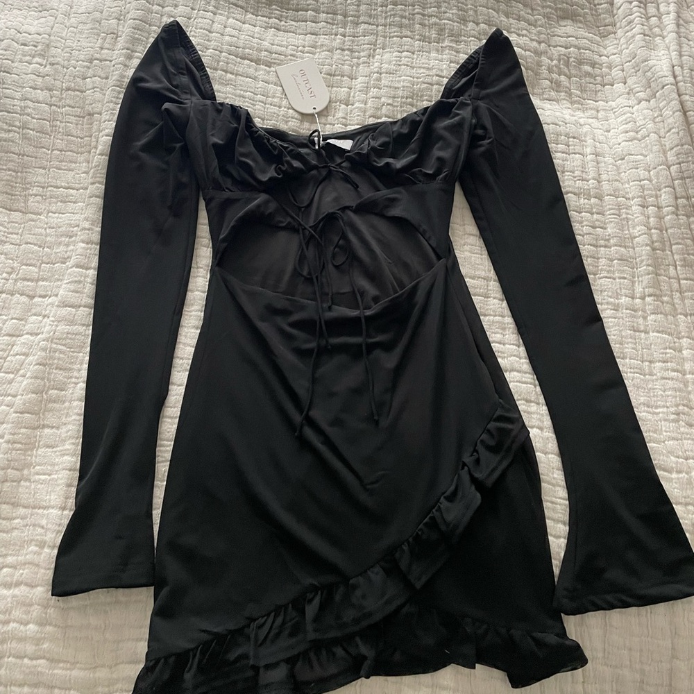 Outcast clothing dress black size small NWT